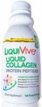 LiquiVive Liquid Collagen Protein Peptides | Pure Hydrolyzed Super Multi Collagen Hydrolysate Drink | Higher Absorption Than Collagen Powder Pills & Capsules | Colageno Liquido Hidrolizado