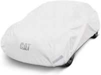 Cat Ultimate Tyvek Car Cover - Enhanced Airflow Breathable Plus All Weather Waterproof Car Cover Fits Cars up to 210" Long