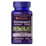 Puritan's Pride Resveratrol 100 mg / 120 Softgels