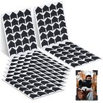 Picture Mounting Corners, 10 Sheets (240 Pcs) Self Adhesive Photo Corners Sticker, Scrapbooks Albums Corners for Memory Books Picture Album (Black)