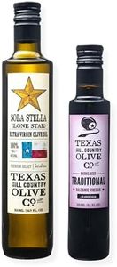 Olive Oil and Balsamic Vinegar Salad Set (Sola Stella Extra Virgin Olive Oil 500ml, Traditional Balsamic Vinegar 250ml)