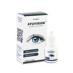 Ayuvision Herbal Eye Drop for Relieves Dryness, Irritation,Redness & Itching | Daily Use Eye Drop - 10ml (Pack of 1)