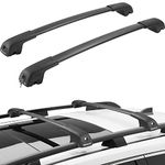 ISSYAUTO Lockable Roof Racks Cross Bars Compatible with 2014-2023 Forester, Aluminum Roof Rail Cross Bars, Low Wind Noise Rooftop Cargo Carrier Crossbars