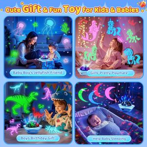 One Fire Star Projector Night Light – LED Galaxy Room Lamp