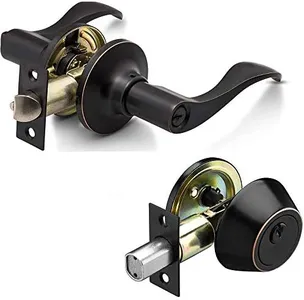 Combo Lock Set - 6461ORB+7301ORB Oil Rubbed Bronze