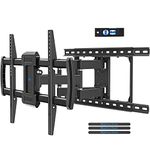 Mounting Dream TV Wall Mount TV Bracket for Most 42-75 Inch, Premium Full Motion TV Mount with Articulating Arms, Max 600x400mm, Up to 100LBS, Fits 16", 18", 24" Studs, MD2622-24K