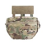 EXCELLENT ELITE SPANKER MOLLE Drop Dump Pouch Admin Pouch Tactical Utility Nylon Pack Tools Pocket(Multicam)