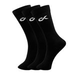 XJARVIS ® Texas Premium Socks for Men's Solid Calf Crew Combed Cotton Full Length Formal Official Socks for All Season, Odour Free & Breathable Comfort, Free Size – (WHITE/GREY/BLACK)