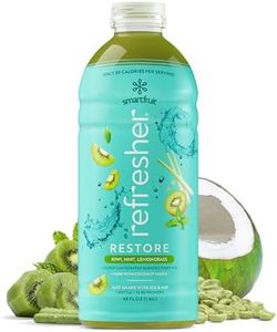 Smartfruit Restore Refresher – Kiwi, Lemongrass, Mint – Made with Real Fruit Juice, No Added Sugar, Coconut Water for Hydration, Green Coffee Bean Extract for Natural Energy – 48oz Drink Mix