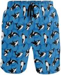 JHKKU Men's Orca Killer Whale Swim 