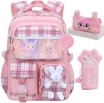 KBGPW Cute Pink Girls Backpack,Cute