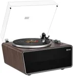 All in One Vinyl Record Player,Blue