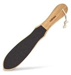 VALNEO Foot Files for Hard Skin Natural Rubber Premium Wood - Perfect for Feet Hard Skin Remover, Foot Callus Remover, Foot Scrubber, Dry & Cracked Feet