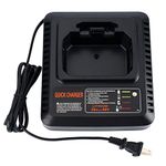 Tueddur 36V 40V Battery Charger LCS36 LCS40 Replacement for Black and Decker 36V 40V Max Lithium-ion Battery LBXR36 LBX36 LBXR2036 LBX1540 LBX2040 LBX2540 LSW36 LST136 LHT2436 LST540 LCS1240 LST136W