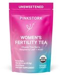 Pink Stork Fertility Tea, 100% Organic, 30 Cups, Mint