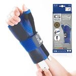 Neo-G Wrist and Thumb Support Stabilized – Carpal Tunnel Wrist Splint – Wrist Support for Arthritis, Tendonitis, Joint Pain - Wrist Brace Adjustable Compression Hand Support Right Hand