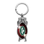 Rico Industries NFL Football New York Jets Sculpted Bottle Opener Keychain -Great Gift Item