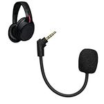 kwmobile Microphone Compatible with Kingston HyperX Flight/Flight S - Replacement Mic for Gaming Headphones - Black