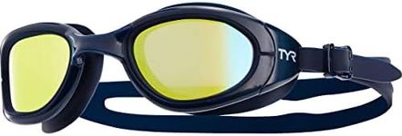 Special OPS 2.0 Polarized Swimming Goggles, Gold/Navy