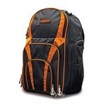 Hammer Bowling Products Tournament Backpack- Black/Orange