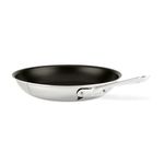 All-Clad 4112NSR2 Stainless Steel Tri-Ply Bonded Dishwasher Safe PFOA-Free Non-Stick Fry Pan/Cookware, 12-Inch, Silver