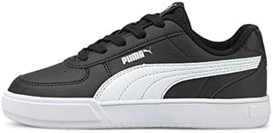 PUMA Kid's Caven Pre-School Sneaker, Black/White, US 3