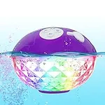 Floating Pool Speakers with Colorfu
