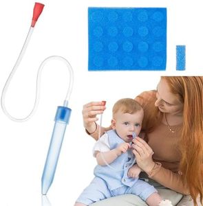 Hodaqe Baby Nasal Aspirator Mucus Sucker Nose Cleaner with 20 Clear Additional Filters