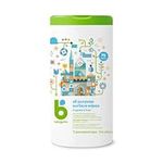 Babyganics Unscented & All-Purpose Wipes, Surface Cleaning Wipes to Cover Baby's Tracks and Prepare Their Next Adventure, Fragrance and Ammonia Free, 75 Wipes, Packaging May Vary