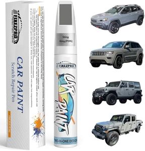 FIXEZPRO Sting Gray(PDN) Touch Up Paint for Jeep, Car Paint Scratch Repair Remover Pen Color Exact Match, Quick and Easy Fix Automotive Chips and Nicks Scuff