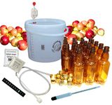 Cider Making Kit - with Bottles - 10L/2 Gallon/20 Pints Home Brew Beer Ale Lager