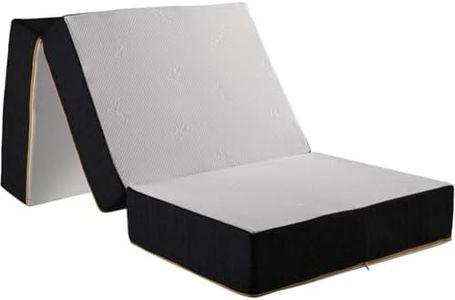 Comfy Line - Futon Klappmatratze, 90 x 200 cm, Matratze für Camping, Reisematratze Gästematratze Klappbar Faltmatratze Bodenmatratze Orthopädischer Schaumstoff
