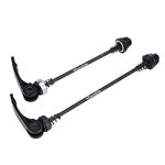 Quick Release Skewer Set, 2Pcs Ultralight Alloy Front & Rear Quick Release Skewer Set Bike Replacement Repair Parts Accessory