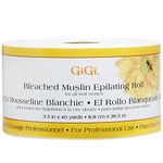 Gigi bleached muslin Epilating Roll, 3.5 Inch X 40 yards, 1 Count