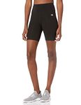 Champion Women's 7' Everday Bike Shorts, Black, Medium