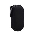 Neoprene Sleeve Earphone Carry Bag Earbud Case Earphone Carrying Case Storage Bag Headphone Mini Pouch For Wireless Earbuds Airpods Bluetooth Headset Case with Carabiner