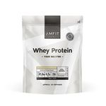 Amazon Brand - Amfit Nutrition Whey Protein Powder, Vanilla Ice Cream Flavour, 33 Servings, 1 kg