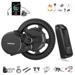 BAFANG 500W 48V Mid Drive Kit Upgraded Version BBS02B, Ebike Conversion Kit with Downtube Battery 13Ah, Ebike Kit with C18 Display & 44T Chainring for Mountain Bike MTB City Bike