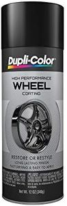 Dupli-Color HWP108 High Performance Wheel Paint - Gloss Black - 12 oz Aerosol Can