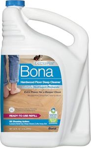 Bona PowerPlus Hardwood Floor Deep Cleaner Refill - 128 fl oz - Residue-Free Floor Cleaning Solution for Bona Spray Mop and Spray Bottle Refill - for Wood Floors