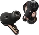 Audio-Technica ATH-TWX9 Wireless Earbuds, Premium Listening Experience with Bluetooth Wireless, Noise-Cancellation, High-Resolution Drivers with Innovative Acoustic Technology, Adjustable