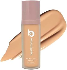 Best Bronze Bombshell Body Makeup - Tattoo Cover Up Makeup & Body Foundation Waterproof - Tattoo Concealer Waterproof for Scars, Varicose Veins Cover Up & Leg Foundation (NC25 Light Golden Beige)