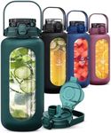 AQUAFIT Glass Water Bottles 64 Oz w