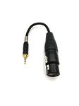 NewFantasia 2.5mm Trrs Balanced Male to 4-pin XLR Balanced Female Audio Adapter for 4-pin XLR Male Headphone Cable and Power Amplifier Monitors Speaker HiFi Equipment