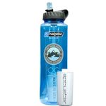 Epic Nalgene OG Grande Water Bottle with Filter USA Bottle and Filter Dishwasher Safe Filtered Water Bottle Travel Water Bottle BPA Free Water Bottle Removes 99.99% Tap Water Impurities