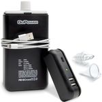 GoPong Power Bank Flask - 8 oz Hidden Alcohol Container, Includes Funnel and Liquor Bottle Pour Spout