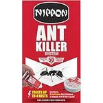 Nippon Ant Control System with 2 Traps and 25g Ant Killer Liquid - Kills ants and the nests