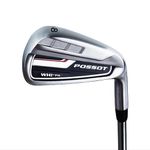 POSSOT Golf Irons Individual, Golf Iron Set for Men (5,6,7,8,9 and Piching Wedge or Golf Hybrid Right Handed with Regular Flex Steel Shaft, 8