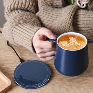 APEKX Self-Heating Mug – Navy Blue, Temperature Control