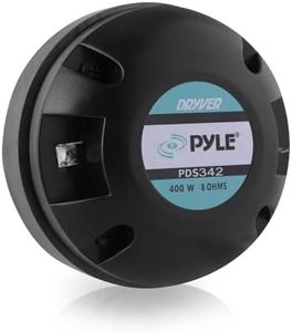 Pyle PDS342 1.35-Inch Titanium Horn Driver 8 Ohm 13/8-Inch x 18 TPI